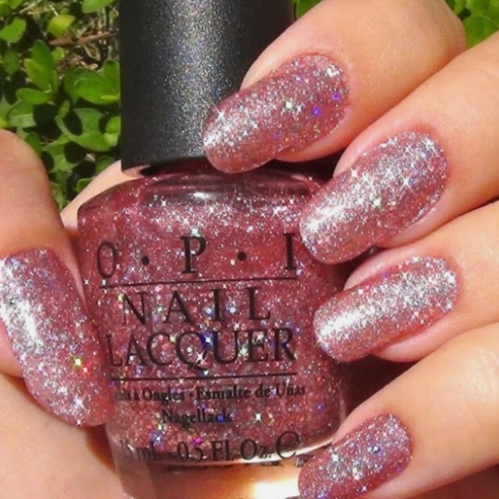 RARE! OPI Pink Glitter Nail Polish TEENAGE DREAM Perry Collection • Never Opened